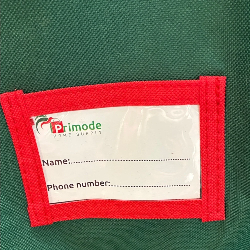 Green and Red Storage Bag